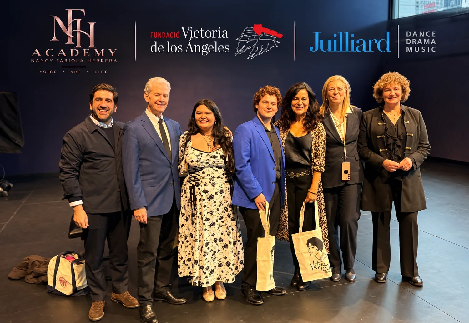 Nancy Fabiola Herrera Academy masterclass with the Fundació Victoria de los Ángeles and The Juilliard School
