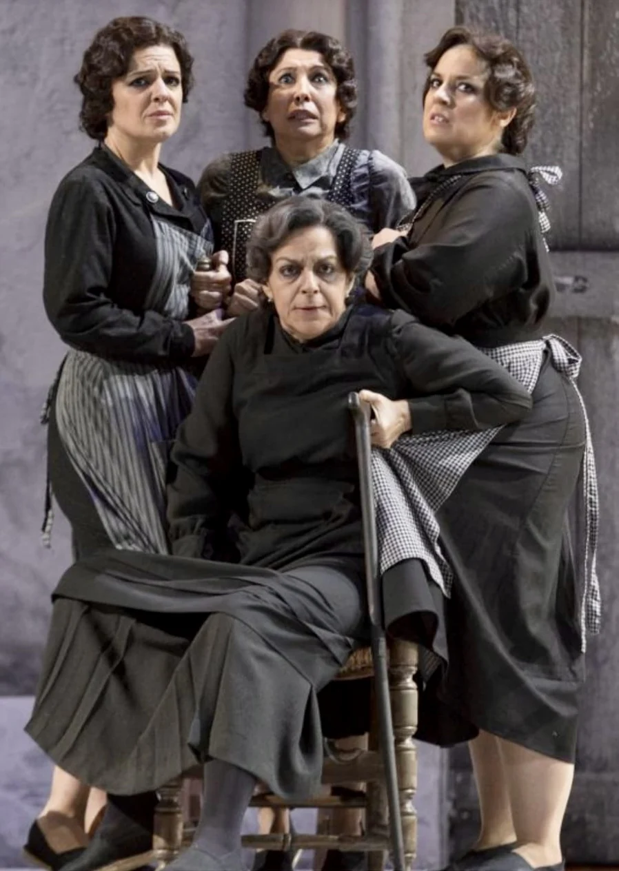 Nancy Fabiola Herrera as La casa de Bernarda Alba, Teatro de la Zarzuela 2018